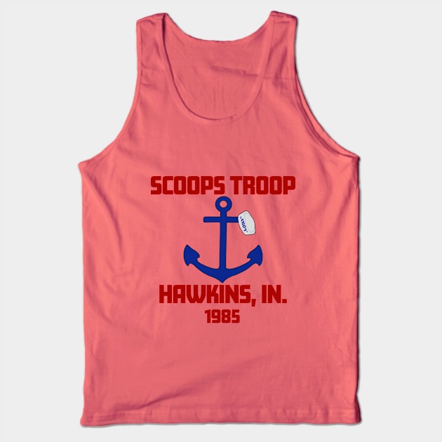 Scoops Troop Tank Top by Selinerd